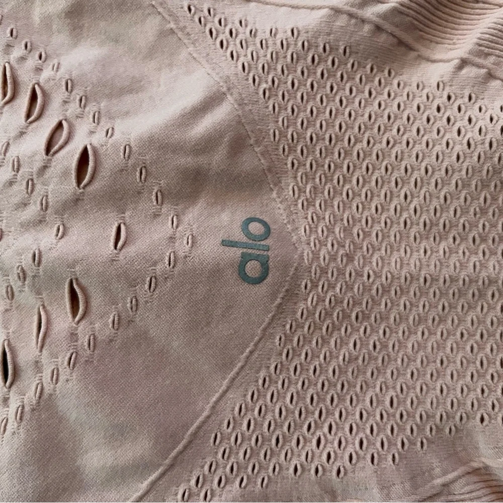 Alo yoga Lark Mesh Detail Seamless Tank